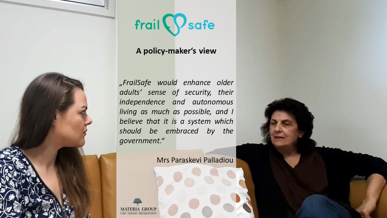 A policy-maker’s perspective on FrailSafe